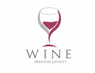 wine - projektowanie logo - konkurs graficzny